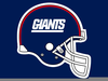 New York Giants Helmet Clipart Image