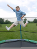 Jumping Trampoline Clipart Image