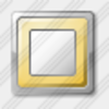 Icon Media Stop Yellow 1 Image