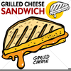 Free Grilled Cheese Sandwich Clipart Image