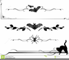 Halloween Divider Clipart Image