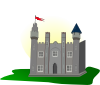 Castle 2 Clip Art