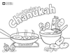 Latkes Coloring Page Image