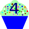 Cupcake 4 Clip Art