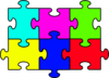 Puzzle Complete Clip Art