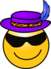 Pimp Smiley Clip Art