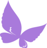 Purple.butterfly Clip Art