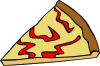 Cheese Pizza Slice Clip Art