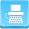 Free Blue Button Icons Typewriter Image