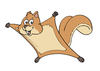 Animated Squirrel Clipart Image
