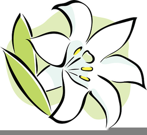 Easter Lily Clipart Image