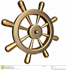Ship Steering Wheel Clipart Image