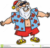Vacation Icons Clipart Image