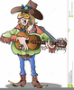 Country Singer Clipart Image