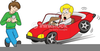 Accident De La Route Clipart Image