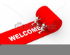 Rolling Out Red Carpet Clipart Image