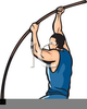 Pole Vaulter Clipart Image