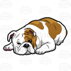 Lazy Dog Clipart Image