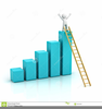 Man On Ladder Clipart Image