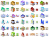 Desktop Building Icons Image