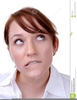 Worried Face Clipart Image