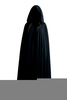 Black Cloaked Figure Image