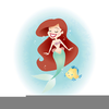 Ariel Little Mermaid Clipart Image