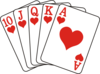 Royalflush Heart Clip Art