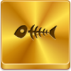 Fish Skeleton Icon Image