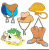 Boots And Saddle Clipart Image