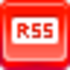 Free Red Button Icons Rss Button Image