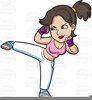 Clipart Kickboxing Image