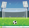 Football Goal Post Clipart Image