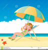 Beach Chair Clipart Image