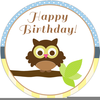 Clipart Boys Birthday Party Image