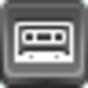 Free Grey Button Icons Cassette Image