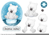 Polar Bear Cartoon Clipart Image