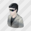 Icon User Sun Glasses 1 Image
