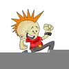 Punk Rock Clipart Image