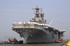 The Amphibious Assault Ship Uss Nassau (lha 4) Returns To Its Homeport Of Naval Station Norfolk Image