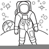 Astronaut Mickey Clipart Image