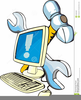 Free Broken Computer Clipart Image