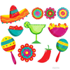 Spanish Sombrero Clipart Image