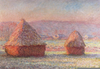 Impressionism Monet Haystacks Image