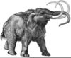 Wooly Mammoth Clipart Image