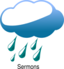 Rain Cloud Sermons Clip Art