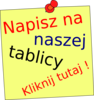 Napisz Na Naszej Tablicy Clip Art