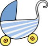 Baby Stroller Clip Art