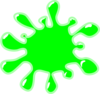 Lime Green Slime Clip Art