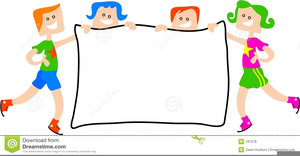 Free Kid Reading Clipart Image